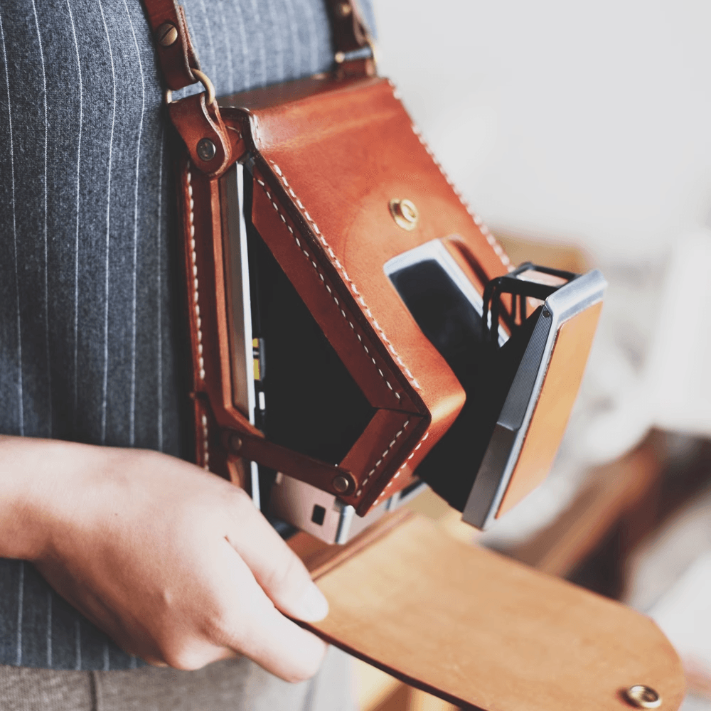 Polaroid SX-70 Camera Ever-Ready Case - AMILO LEATHERCRAFT