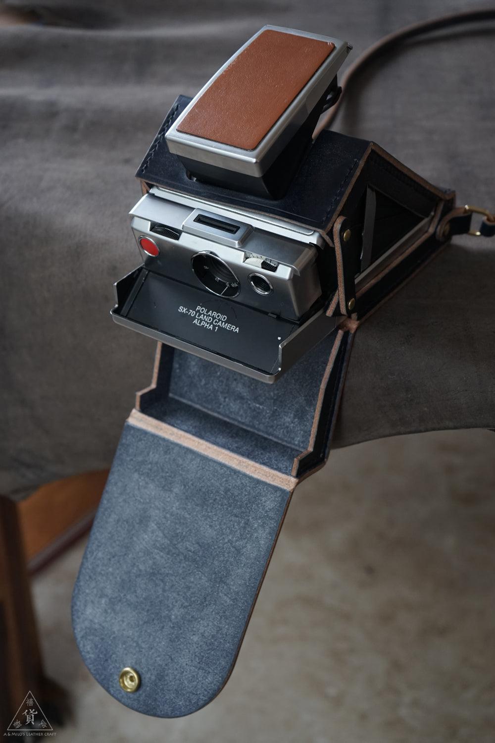 Polaroid SX-70 Camera Ever-Ready Case - AMILO LEATHERCRAFT