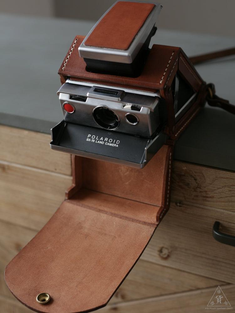 Polaroid SX-70 Camera Ever-Ready Case - AMILO LEATHERCRAFT