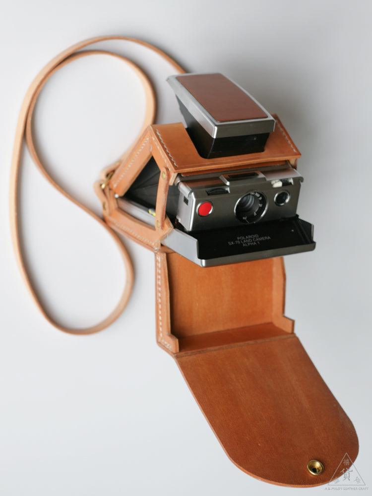 Polaroid SX-70 Camera Ever-Ready Case - AMILO LEATHERCRAFT